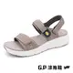 G.P 女款輕羽緩震紓壓磁扣涼鞋G3836W-奶茶色(SIZE:36-39 共三色) GP