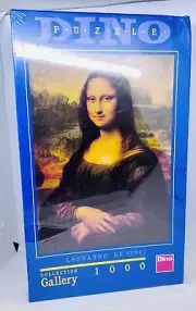 Mona Lisa - Leonardo Da Vinci - Dino Puzzle 1000 Piece Gallery Collection - New