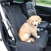 Dog Car Seat Cover for Front Seats MAYHOUR Waterproof Scratch Proof Car Seat Cover Protector for Pets and passengers Universal Fits Trucks, Vans, and SUVs Durable Outdoor Travel (Black, 56×48×9cm/22x19×4in)