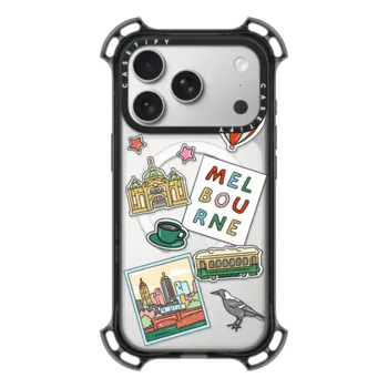 iPhone 17 Pro Bounce Case MagSafe Compatible Melbourne Stickers