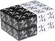 Six Sided Dice Set, 24Pieces Counter Dice Token Dice Tracking Counter for MTG CCG Card Gaming