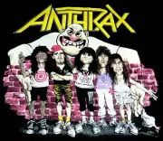 Anthrax Iron On Transfer For T-Shirt & Other Light Color Fabrics #1