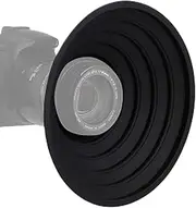 Video Camera Lens Hood - Anti-glare Camera Lens Shade Cover, Adjustable Lens Protector | Unniversal Camera Lens Hood, 50-70mm Anti-glass Reflection Lens Shade For Splashes, Snow, Dust, Mud