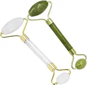 Healeved Jade Roller Massager 2pcs Face Massager Tool Natural Stone for Skin Care Anti-aging