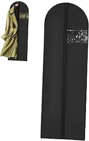 Levemolo Foldable Hanging Garment Bag for Dresses and Suits Dust Cover with Pockets for Travel and Storage Enhanced Protection for Formal Gowns and Clothing