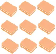 BAZEITFLOW 50Pcs Mini Nail Buffing Block Strips Professional Sanding Manicure Tool for Nails Easy to Use and Lightweight Nail File for Smooth Edges and Shine for Home