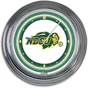 North Dakota State 15" Neon Clock