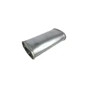 Redback Universal Muffler - 5" x 3" Oval 12" Long 2 1/4" Centre/Centre