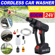24V High Pressure Car Wash Foam Gun Water Soap Sprayer Jet Lance Cleaning ToolS