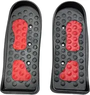 Colaxi 2 Pieces Elliptical Machine Pedals Foot Pedals Replace Durable Fitness Equipment Footboard for Workout Gym Use Leg Training