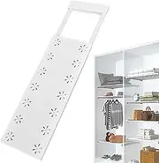 Naqqios Closet Dividers for Shelves,Flexible Closet Shelf Organizer Closet Shelf Divider | Non-Slip Closet Insert Shelving Wardrobe Dividers Separator for Cabinets Bookcases