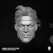 Gambit v2 Uncanny X-Men custom head for Marvel Legends and other action figures
