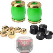 Abbraccia Skateboard Parts Kit with Bushings and Washers for Two Trucks