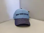 New York City FC MLS Official Product Adult Unisex Blue Curved Cap/Hat OSFM
