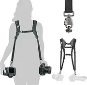 BlackRapid Double Breathe Camera Strap 361003 Adjustable SLR Cameras