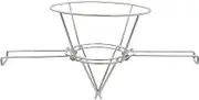 Maple Syrup Cone Filter Holder,Deep Fryer Oil Strainer Stand With Foldable Arms - Stainless Steel Strainer Bracket For Cooking Filtration