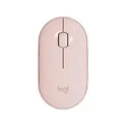 Logitech Pebble M350 Wireless Optical Mouse - Rose