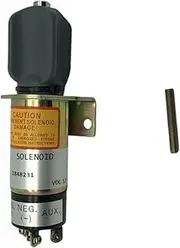 Compatible with Woodward 1502 1504 12V Fuel Shutoff Stop Solenoid 1502-12C2U1B1S1A 1500-2005 3 Terminal