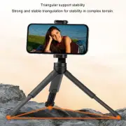 New Phone Extendable Tripod with Phone Clip Shoe Mount for Microphone Fill Lamp