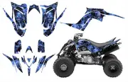 Raptor 700 graphics kit 2013 2014 2015 2016 2017 2018 2019 #9500 Blue Zombie