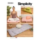 NEW Simplicity S9364 Meditation Floor Cushions Pattern By Spotlight