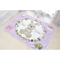 在飛比找Yahoo!奇摩拍賣優惠-東京西川兔寶貝童毯P粉100x140公分(497600879
