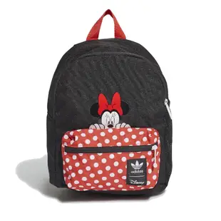 adidas 後背包 Minnie Backpack 迪士尼 女款 愛迪達 三葉草 米妮 點點 黑 紅 GN3226