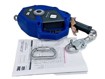 3M DBI-SALA Smart Lock Self-Retracting Lifeline, 25'-Foot, Stainless Steel Cable