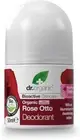 Dr Organic Rose Otto Deodorant 50ml-7 Pack