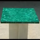 Gemstone Malachite Console Bar Table Top Modern Conference Meeting Desk Decor