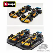 Bburago 1:43 F1 2022 MCL36 #3 D.Ricciardo / #4