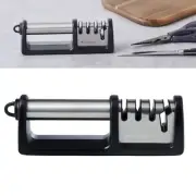 100% Genuine! SAVANNAH Knife and Scissors Sharpener Silver 22.5 x 5 x 7.5 cm!
