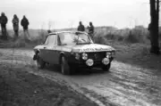 Harry Kallstrom Gunnar Haggbom Lancia Fulvia coupe 1972 Rally Car Old Photo 57