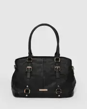 Black Alice Medium Tote Bag