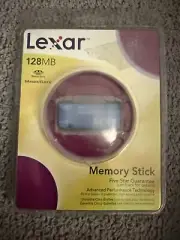 Lexar Media 128MB Memory Stick (MS128-431) New, Magic Gate