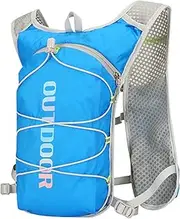 Vest Backpack | Lightweight Hydration Vest Backpack | Waterproof Mesh Lightweight Breathable Bag for Outdoor Activities Long-Distance Hiking Camping Phones Keys Snacks Adventures Hunting