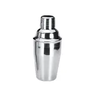 350Ml Cocktail Shaker Mixer Maker Drink Stainless Steel Home Bar Bartender Silver