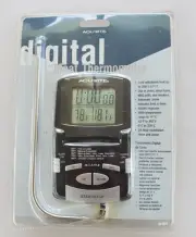 Acurite NEW Digital Barbecue Timer & Thermometer 00648GT with 24 Hour Alarm