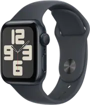 Apple Watch SE GPS 40mm Midnight Aluminium - Midnight Sport Band - M/L