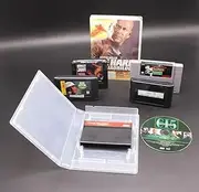 5 x Legacy Console Retro Game Case for N64 Super NES SNES SEGA Megadrive Genesis