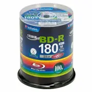 Verbatim Blu-ray BD-R For one-time recording VBR130RP100SV4 25GB 100disc 70076JP