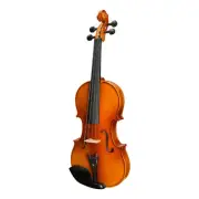 NEW Steinhoff Full Size Advanced Student Solid Top Violin Set Outfit (Gloss)