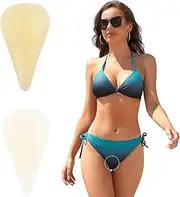 [MALOUSUN] ByeByeToe Camel Toe Concealer, Anti Cameltoe Insert, Reusable Anti Cameltoe Briefs Silicone Inserts, Invisible Self-Adhesive Pads for Leggings and Swimsuits, Discreet Protection for Women, Pack of 2