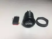 Arcade Push Black Button Coin micro switch replacement jamma Arcade 1up credit