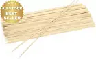 52090 Barbecue Bamboo Skewers Light Brown Disposable BBQ Grill Sticks