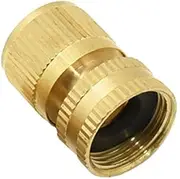 1pcs Brass Thread Quick Connector, for Garden Water Connector Car Washing Machine Tap Adapter (Size : 3I4 Female)