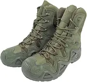 [Generic] Tactical combat boots, hiking boots, work boots with military grade high top straps, available in desert brown, olive green, and black