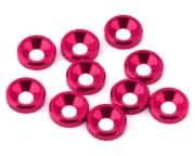 eXcelerate 3mm Countersunk Washers (Pink) (10) [XCE-0143.11]