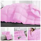 Australian Comforter Down Alternative 100% Cotton Pink Solid