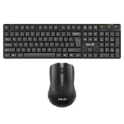 2.4G Silent Full-Size Mouse and Keyboard USB Receiver Keyboard with Number Pad &